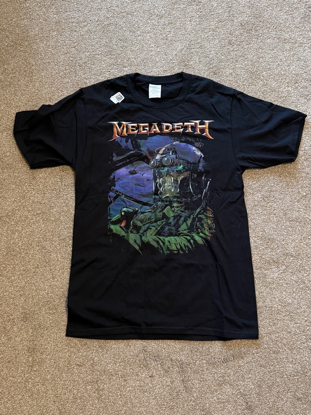 Megadeath Brand New Black Graphic T-Shirt - Brand New